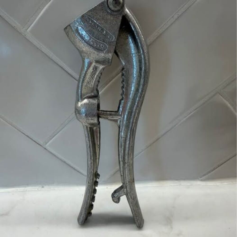 Vintage Sanamix French Kitchen Multi-Tool | Cast Aluminum Garlic Press +Plus